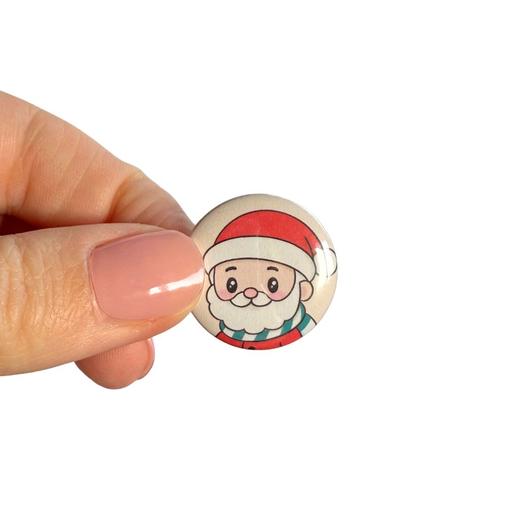 Santa – Mini Button