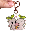 Sharing Gelato - Acryl Keychain