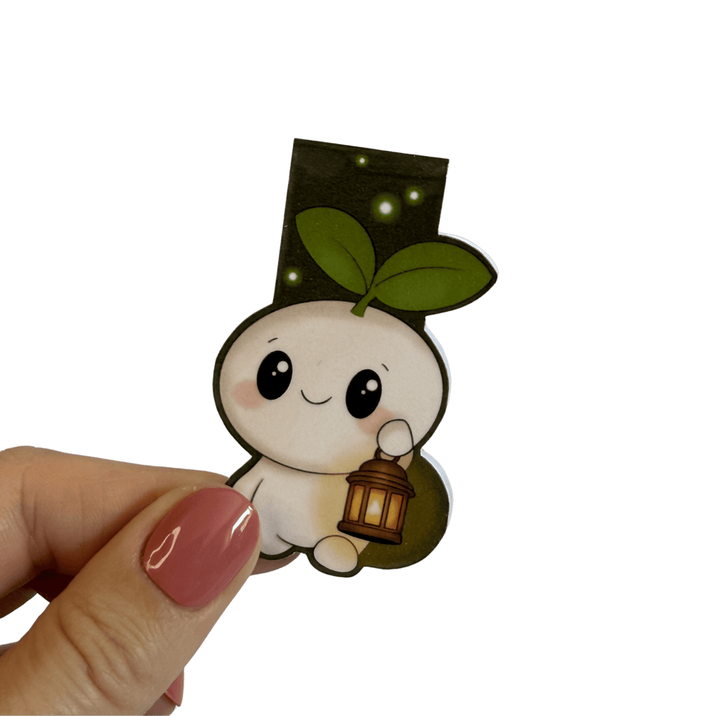 Lantern Sprout - Magnetisches Lesezeichen
