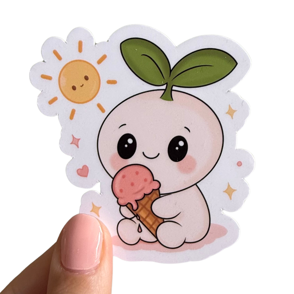 Happy Gelato – Vinyl Sticker