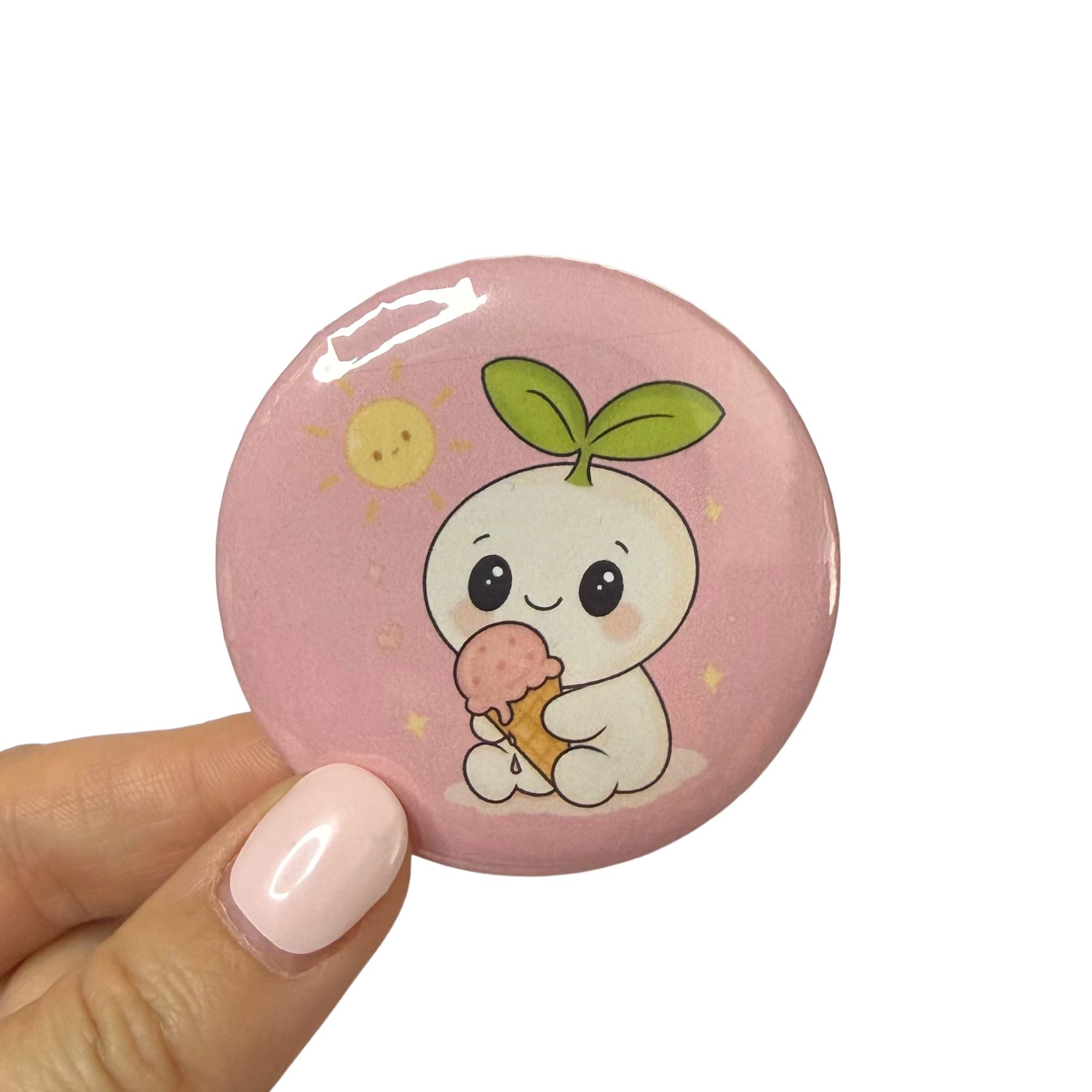 Happy Gelato Button (58 mm)