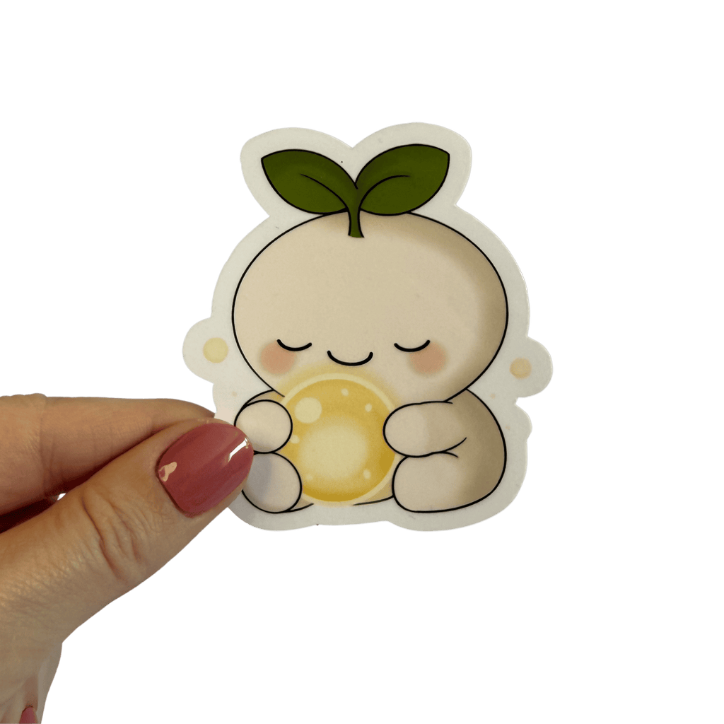 Glow Orb Sprout – Vinyl Sticker