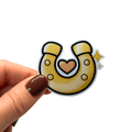 Lucky Horseshoe – Vinyl Sticker
