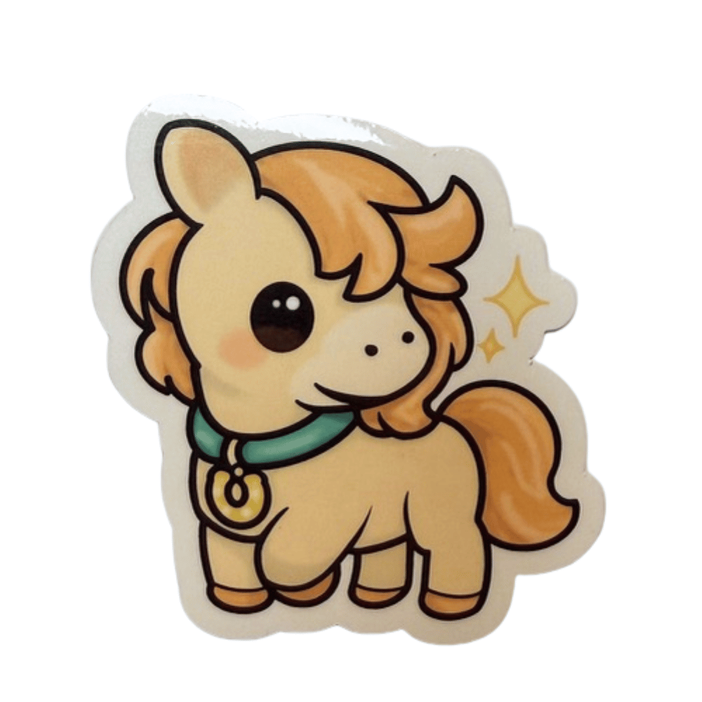 Lucky Horse – Vinyl Sticker