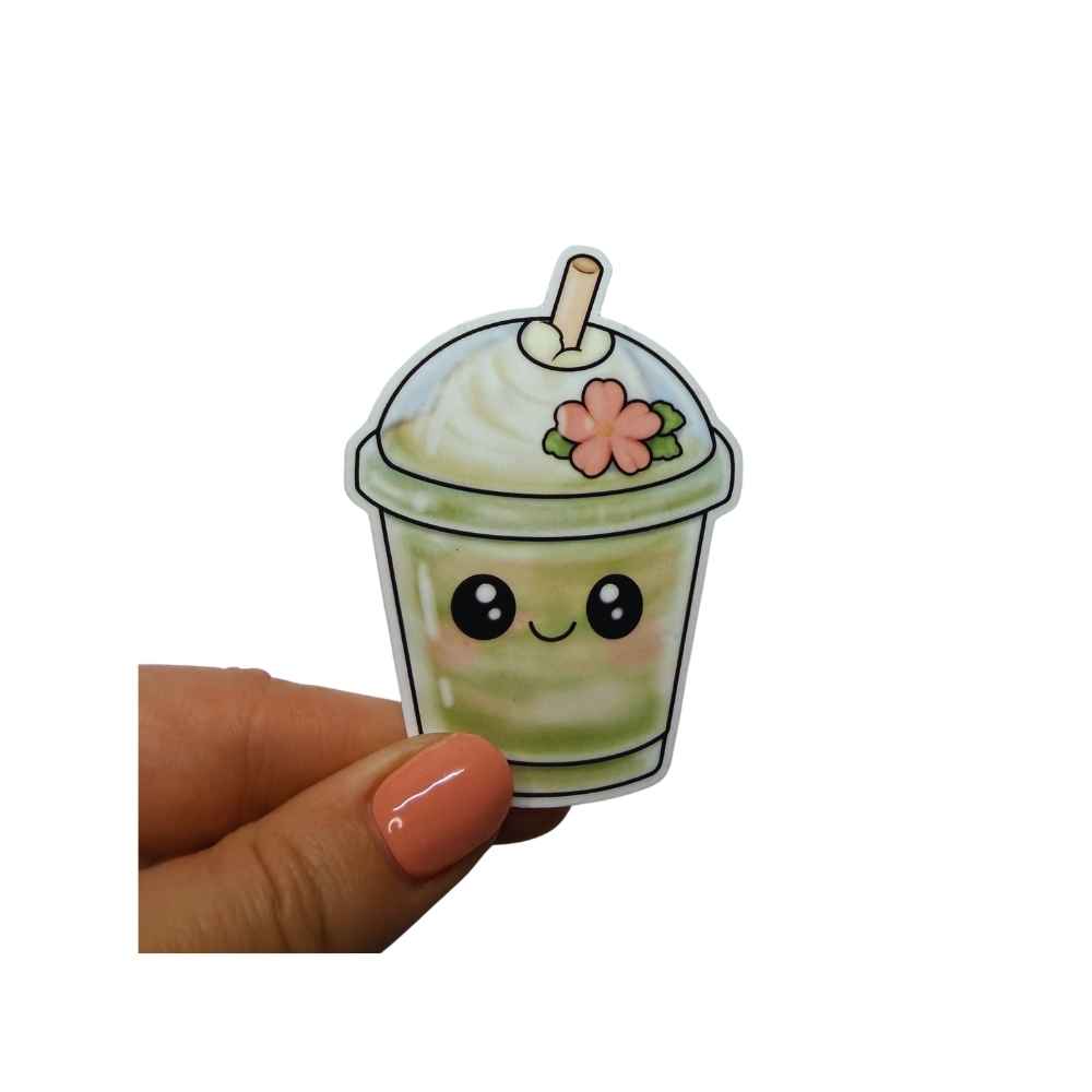 Sakura Matcha – Vinyl Sticker