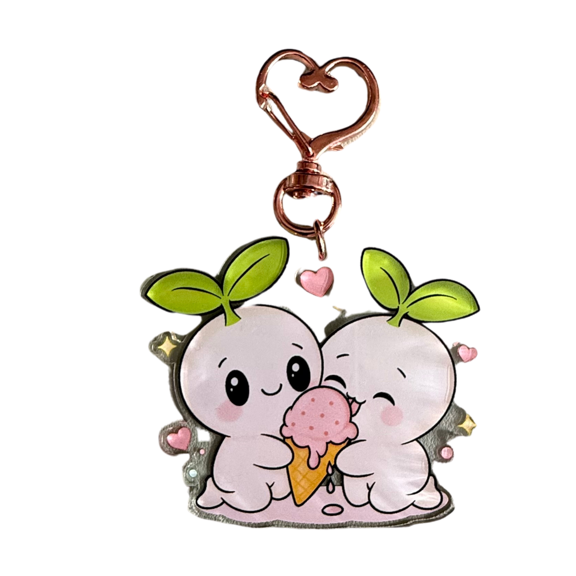Sharing Gelato - Acryl Keychain