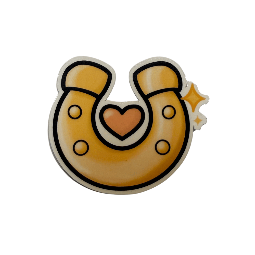 Lucky Horseshoe – Vinyl Sticker