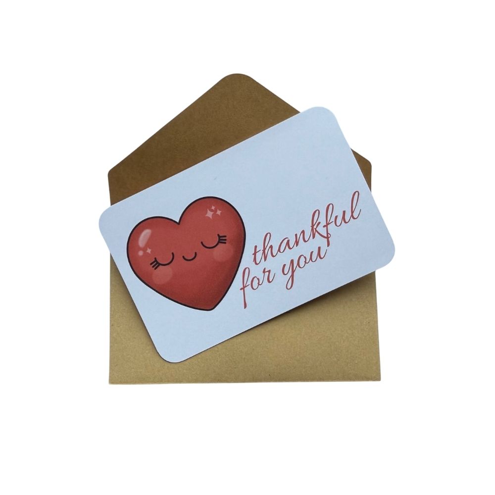 Thankful For You - Mini-Karte