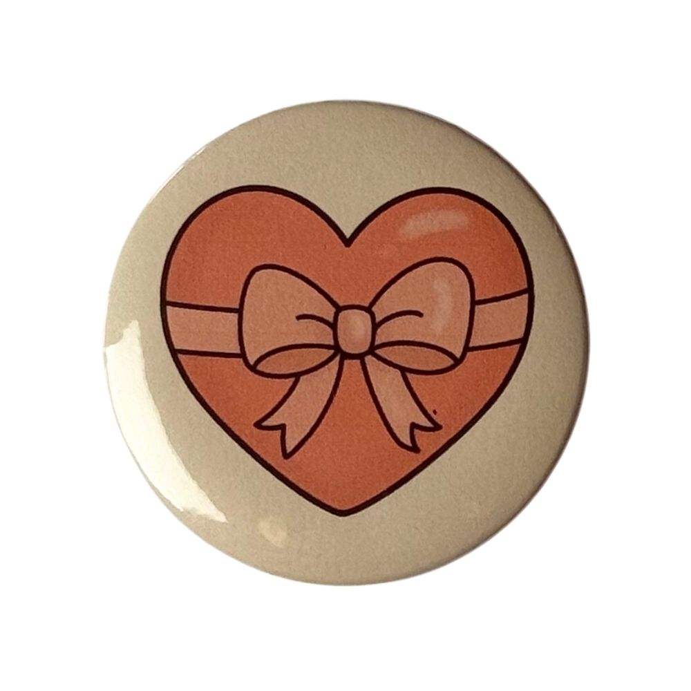 Bow Heart - Magnet XL