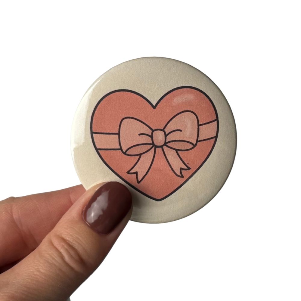 Bow Heart - Magnet XL