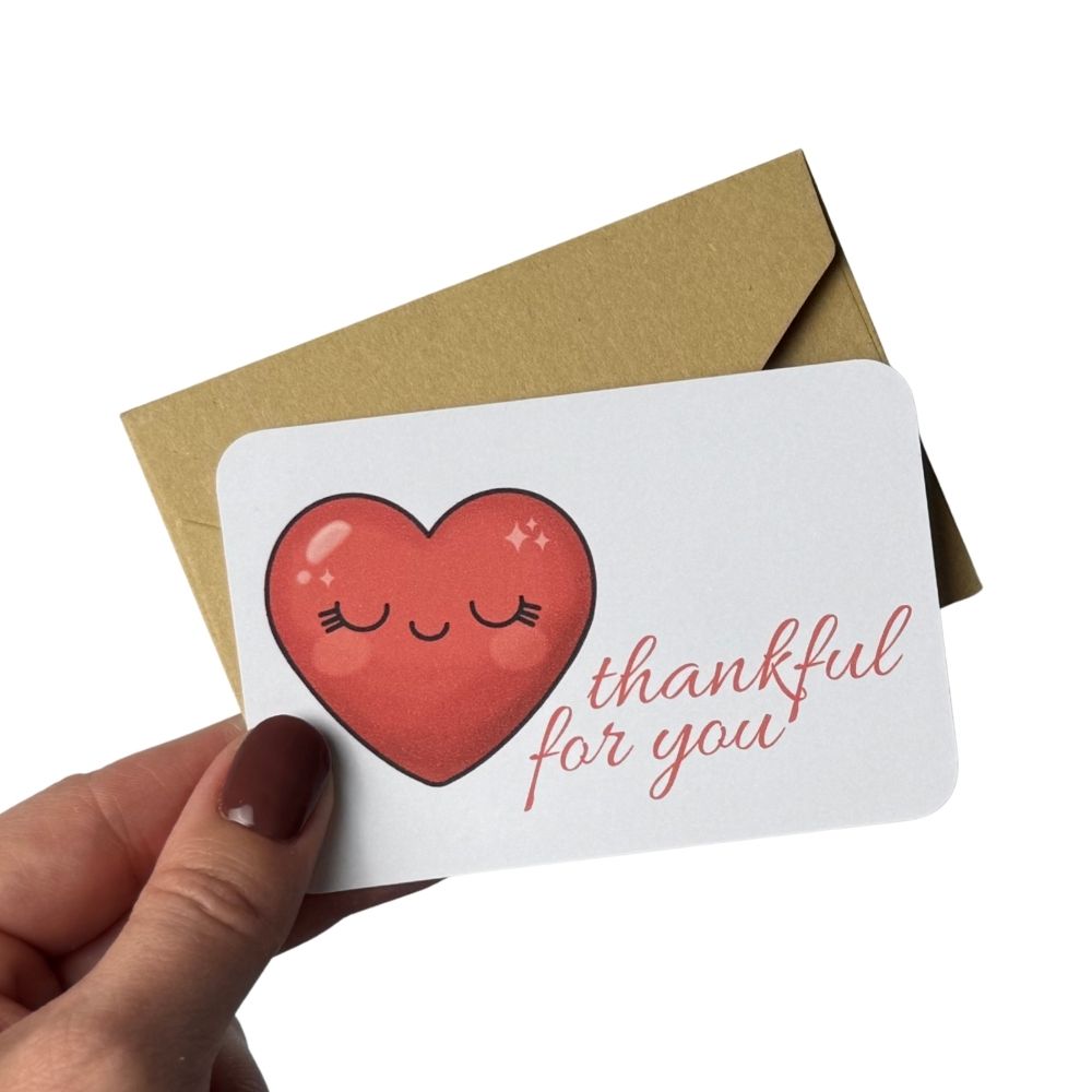 Thankful For You - Mini-Karte