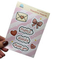 Thankful Hearts - Stickersheet #002