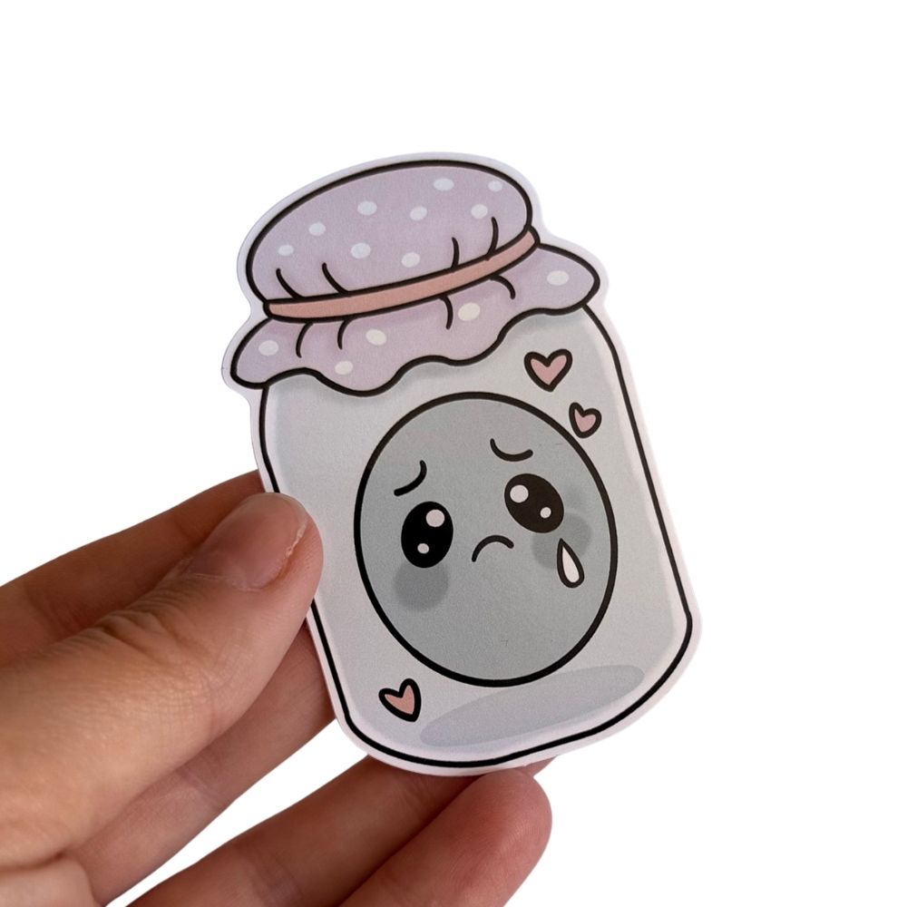Feelings in a Jar Sticker
