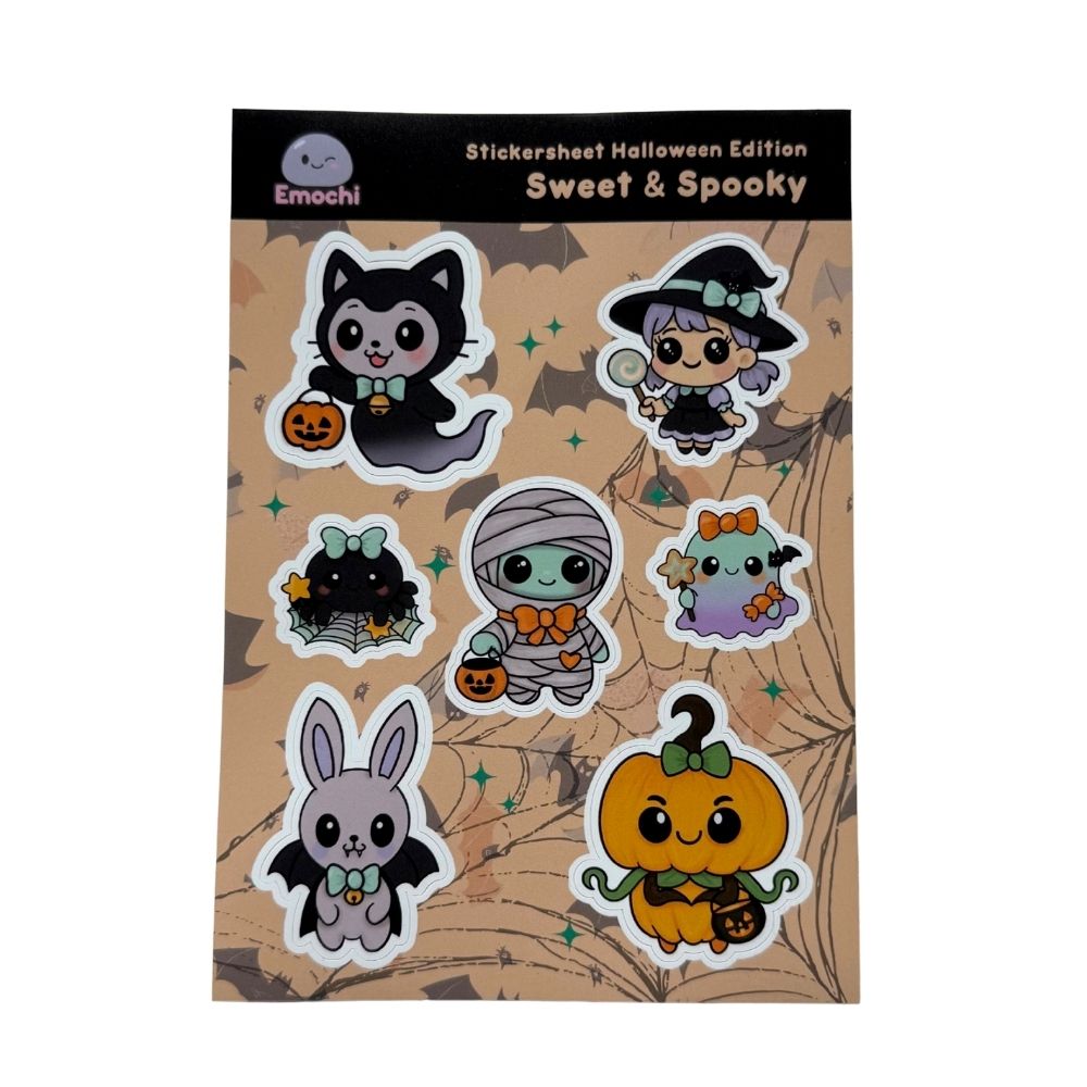 Sweet & Spooky Stickersheet Halloween Edition